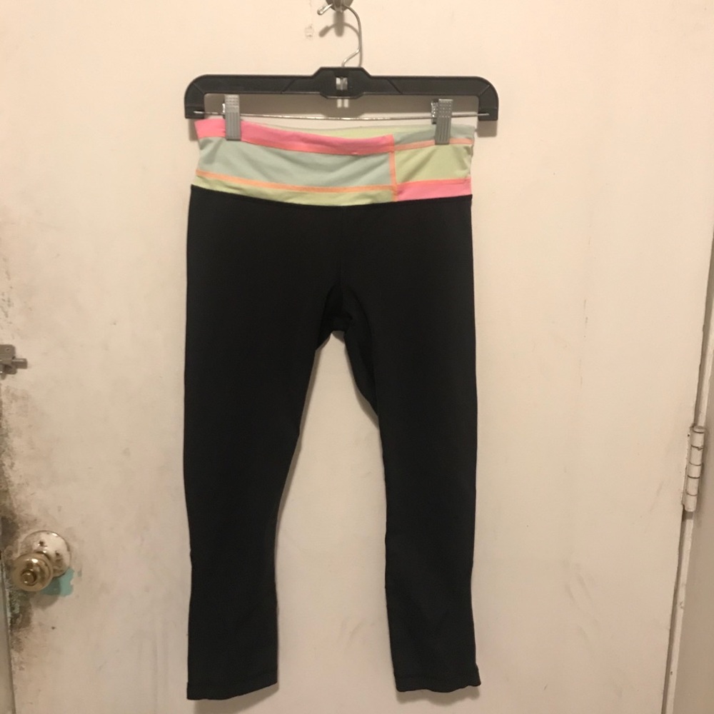 Lululemon neon leggings